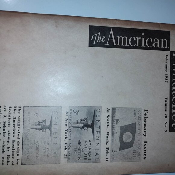 57' Two Books:The American Philatelist (Stamp Book) SC-AS IS(?Missing Pages??) - Picture 11 of 13